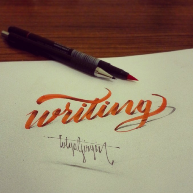 fer1972:3D Calligraphy by Tolga Girgin  (found via Lustik)  Holy fuck this is dope