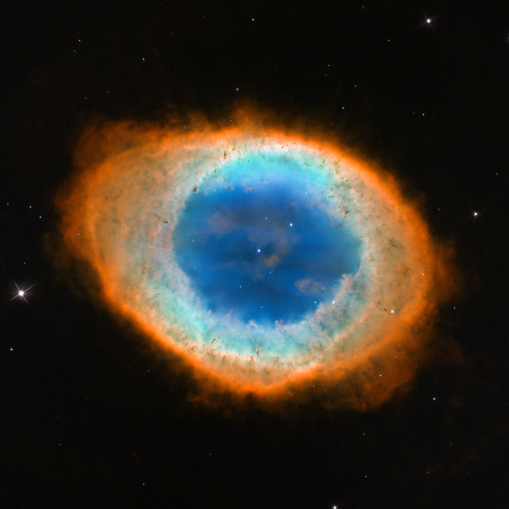 Ring Nebula by europeanspaceagency