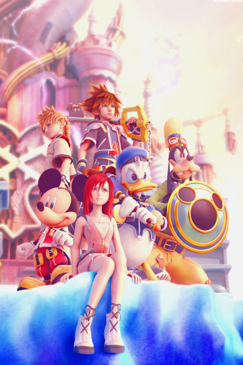 mickeyandcompany:  Kingdom Hearts iPhone backgrounds. Feel free to use it. (requested by teatimewithcyndaquil)