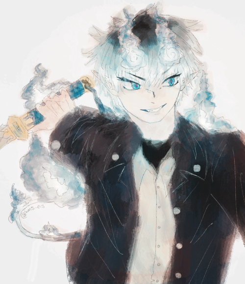 Rin Okumura Watercolor Style