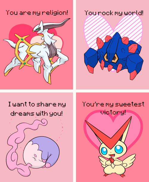 Porn photo justahornynerd:  shelgon:Pokemon Valentines