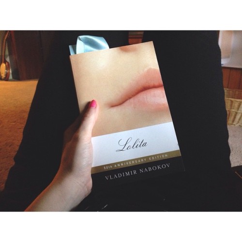 taking a break from Pale Fire and all of its trickery and delving into Lolita. (A very thoughtful gi