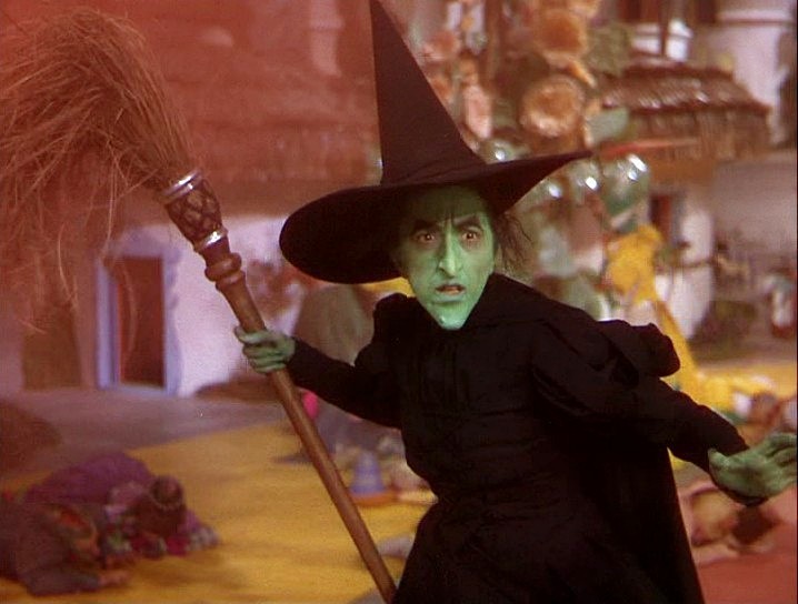 wehadfacesthen: Margaret Hamilton as the Wicked Witch of the West in The Wizard of