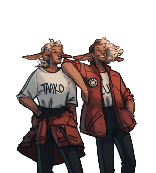 psrj:the elite of IPRE[image: an illustration of Taako and Lup, twin elves with bronze complexions. 