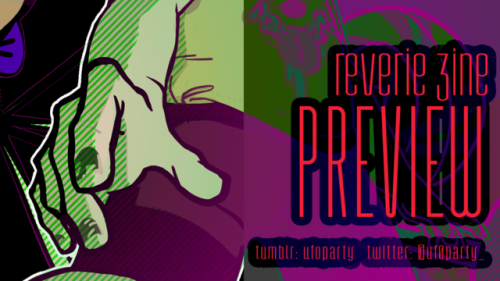 ufoparty: quick look at my piece for @anezine-reverie! i collaborated with writer emhloki in bringin