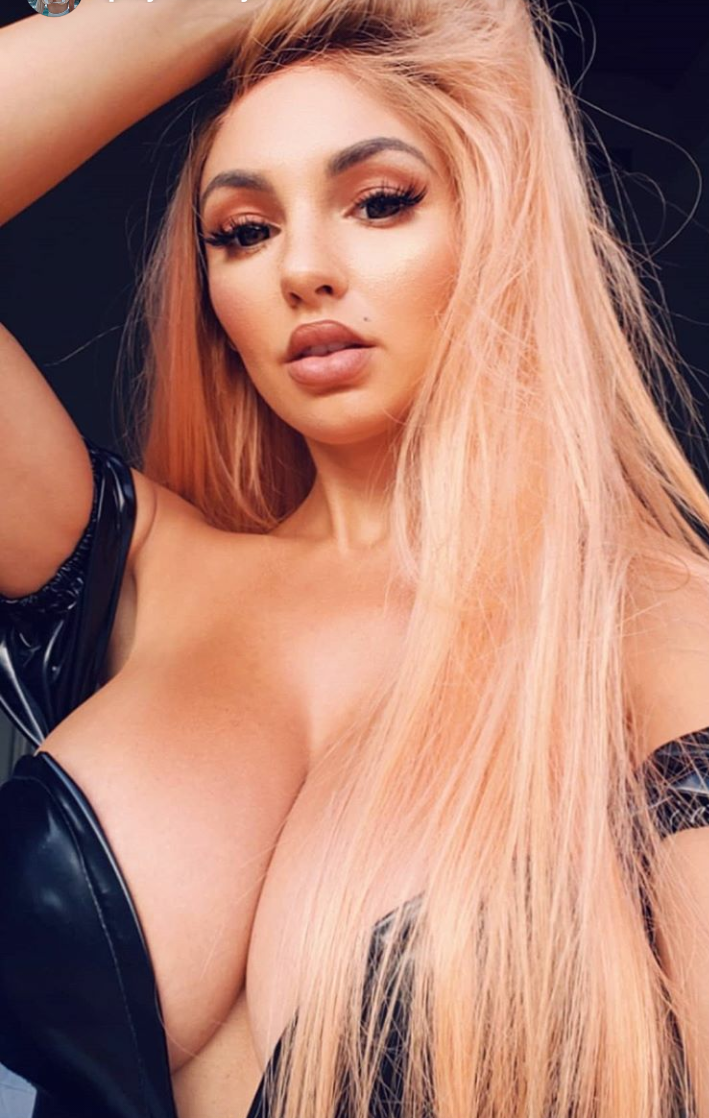 lukecage777: bigtitsloverxx:  She is waiting for a huge load of cum all over her