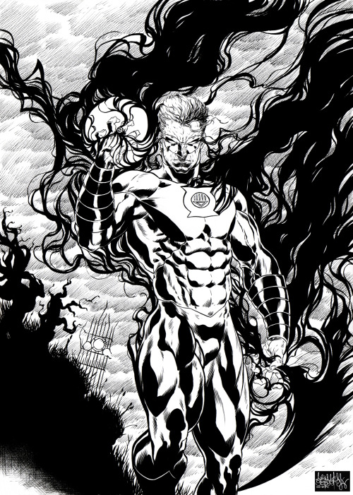 Hal Jordan Black Lantern//Garnabiel