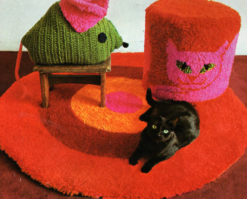 brooke-van:from Mon Tricot, knit & crochet magazine, 1974