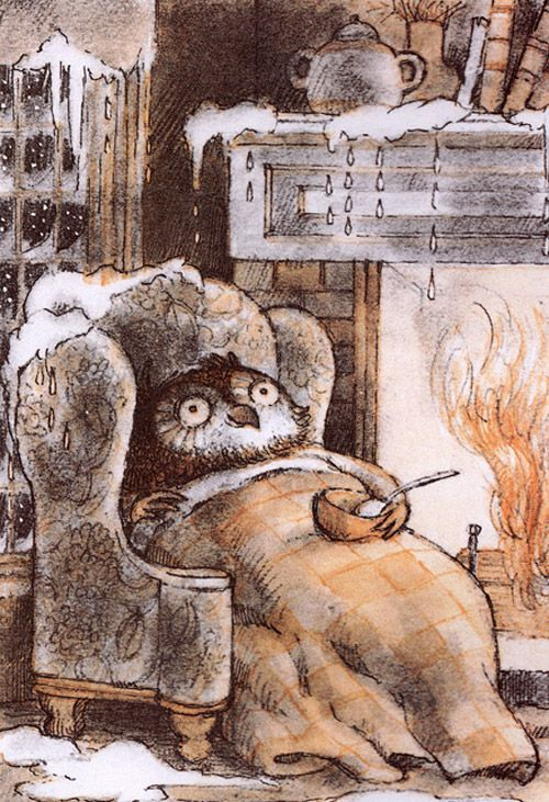 ohsamiam:Arnold Lobel - Owl at Home (1975)