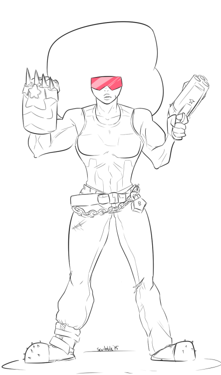 Garnet as brick from borderlonts