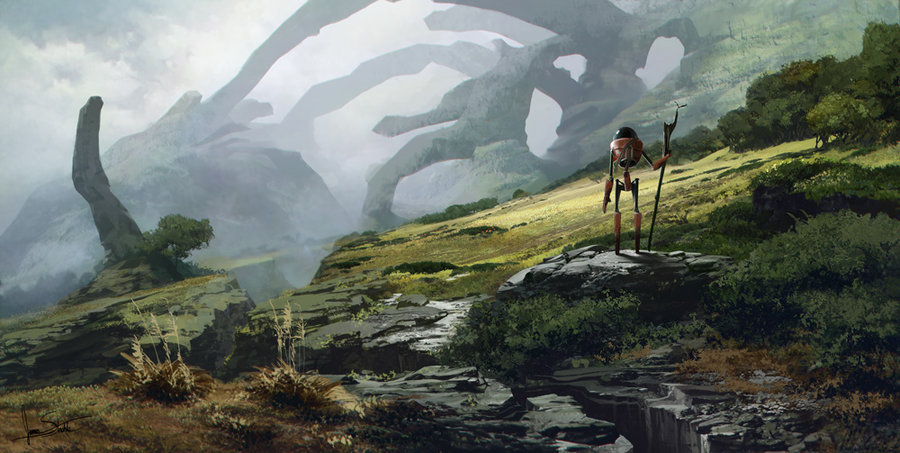 cinemagorgeous:  Art by James Wolf Strehle.