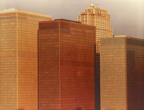 oldnewyorklandia:Reinhart Wolf, Comcast Building, earlier RCA Building, built 1933, New York, 1979
