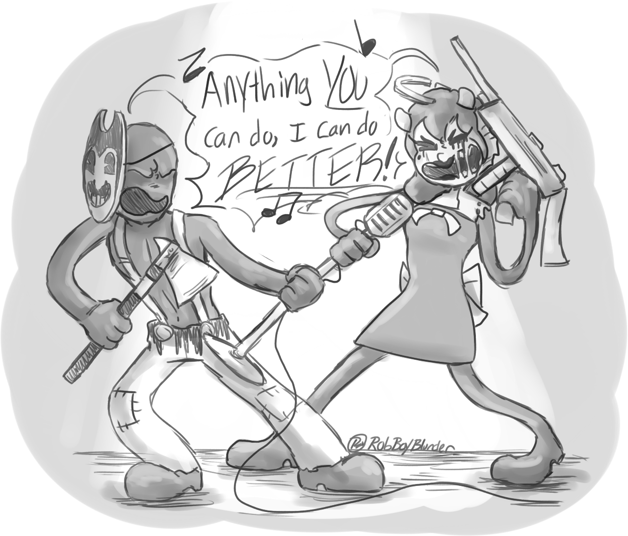 Robboyblunder S Art Blog Day 9 Musical I Just Did This One Quick Drawing Robboyblunder S Art Blog Day 9 Musical I Just Did This One Quick Drawing