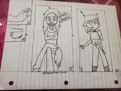 Page Two Of My Little Comic Featuring Amadeus And Sullivan. I'll Post It All Together Once All The Pages