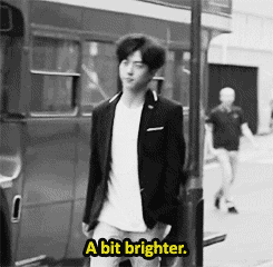 im-a-bitch-so-deal-with-it:  That moment when Bang Yongguk found out a brighter expression is harder than being a world protector 
