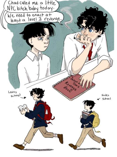 Middle School, Especially Gotham Academy, Can Be The Worst But They Got Each Other.