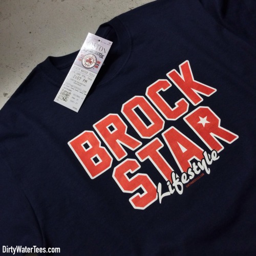 Time for you to get a Brock Star tshirt! Shop here: http://bit.ly/BrockStar