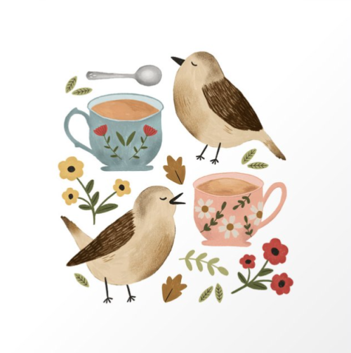 snootyfoxfashion: Tea Inspired Art Prints by Oh Jess Marie  x / x / x / x / xx