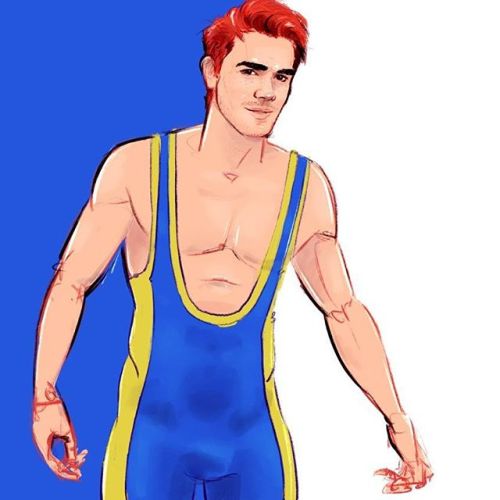 egorodriguez:  @kjapa as Archie #egorodriguez #illustration #kjapa #art http://ift.tt/2rIuIES