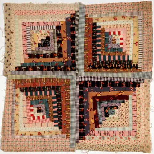 thetaleofthestitch:An unfinished late 19th century patchwork from Cardiff.