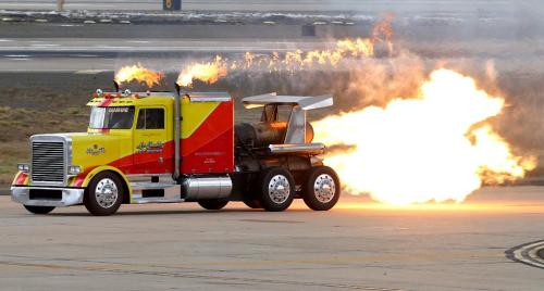 The fastest truck in the world.