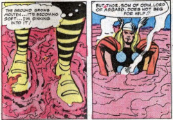 starkexpos:  withironhands:  Avengers (1963) #5  I have never laughed at a single panel so hard in my life.  