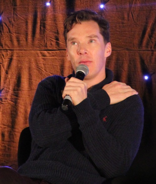 alipeeps: Am still working my way through my many *many* photos from Benedict’s talk at the El