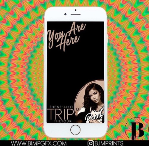 [171114] B. Imprints Created A Snapchat Filter For The TRIP Tour.