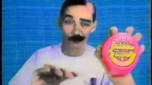 6 feet of bubble gum. 