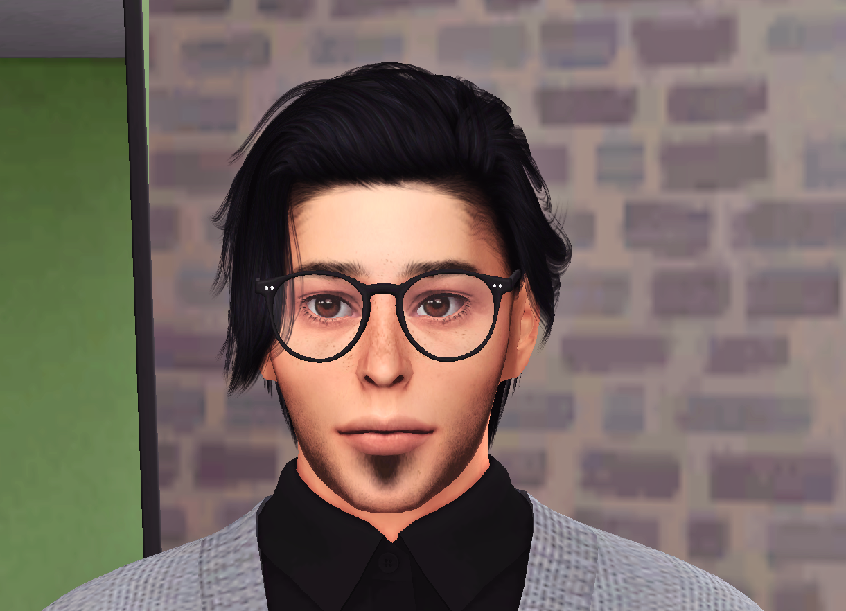 happy simmer — Townie Makeover: Alexander Goth