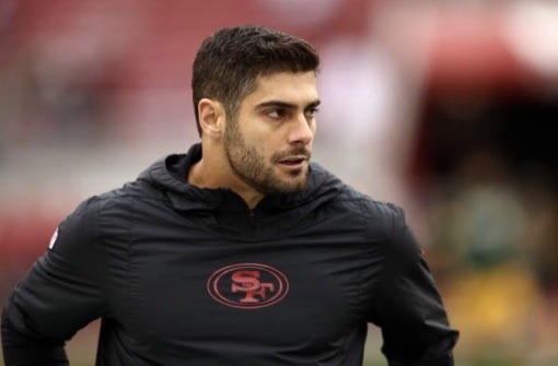 Jimmy Garoppolo — 📸: Ezra Shaw/Getty Images