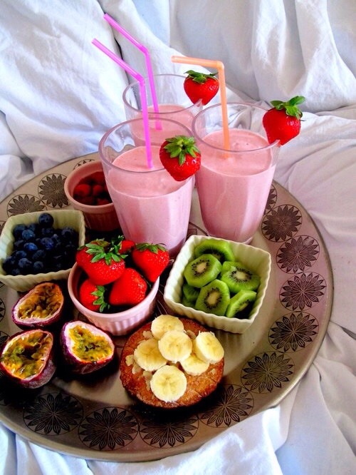 myfitnessblxg: Breakfast on fleek ;) hope your having a great day :P