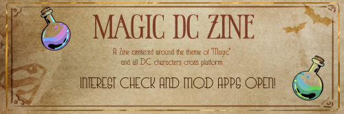dcmagiczine:dcmagiczine:Abracadabra! Hocus Pocus! This zine will soon be your primary focus!The inte
