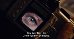 v-dream-a-little-dream: nadi-kon:  I Origins (2014) dir. Mike Cahill   “ When the big bang happened, all the atoms in the universe, they were all smashed together into one little dot that exploded outward. So my atoms and your atoms were certainly
