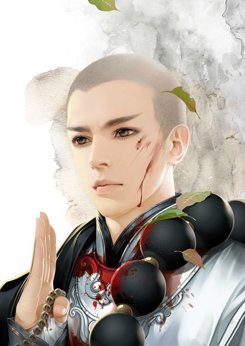 moonbeam-on-changan:Fan art of JX3. Portraits of different martial art schools. By chinese artist 非墨