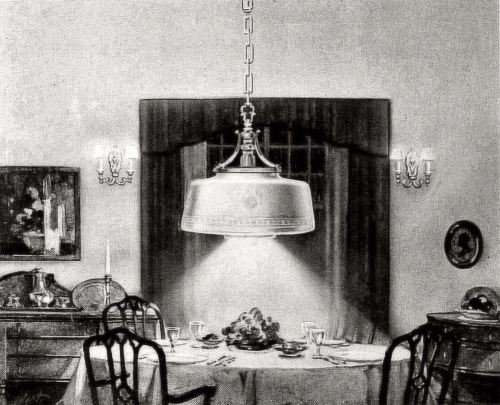 Lighting the home. By Westinghouse Lamp Co., 1925.