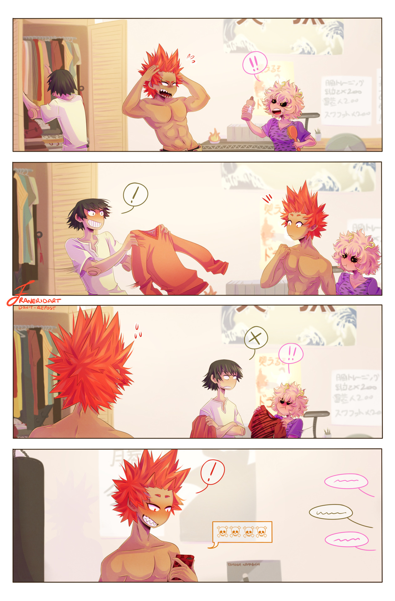 Kiribaku is the cutest shit Ive ever seen — franeridart: Guess who was  given permission to...