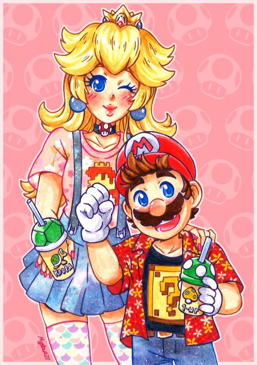 Super Mario Ships ❤️Drew these two years ago and still feels like yesterday..