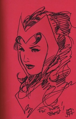 comicbookwomen:  Scarlet Witch-Jim Cheung