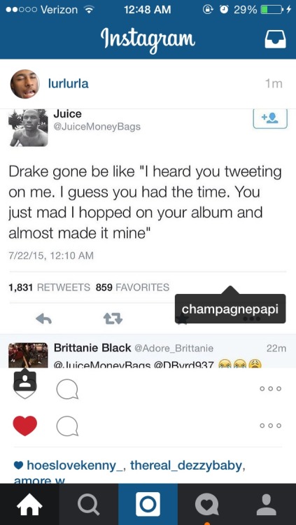 myuncreativeurl:melaninhoe:Lmao. Meek done fucked up his wholeeeeee everythingLMFAO The “I’m not gon