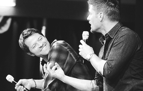  Jensen and Misha at Jibcon x 