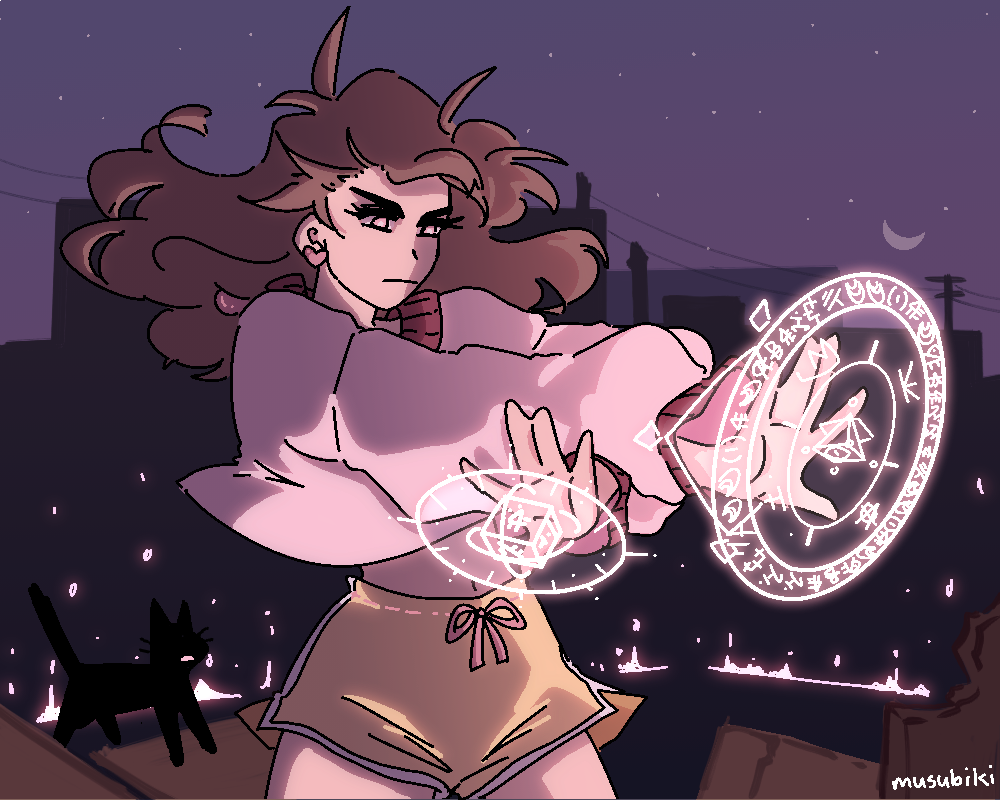 musubiki:  That’s…a powerful spell. How are you sustaining this so well??(Barrier