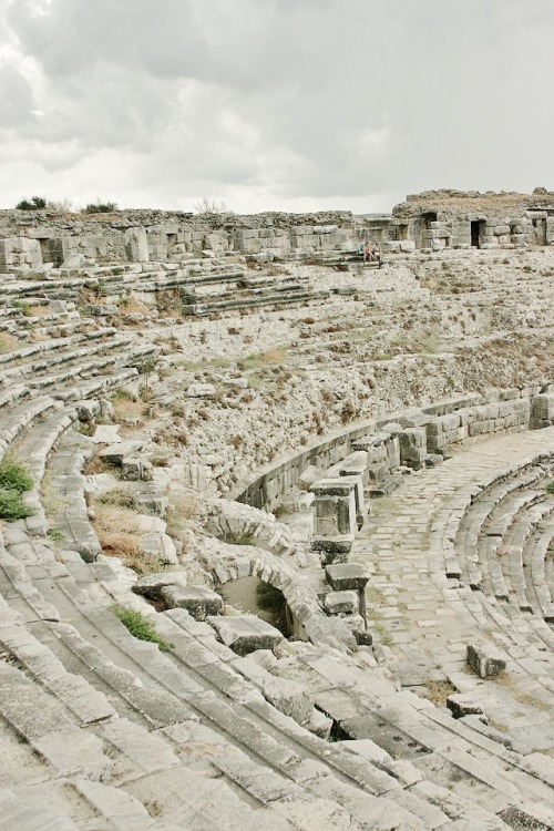 last-of-the-romans:Ancient Greek theatre of Miletus. 