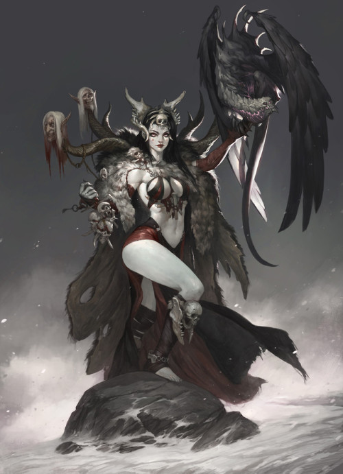 1606_Witch minjun Kim https://www.artstation.com/artwork/ZOwQm