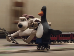 Animationsmears: Wallace And Gromit - The Wrong Trousers #Aardman #Gromit #Feathers