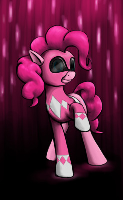 theponyartcollection:  Power Ponies: Pinkie