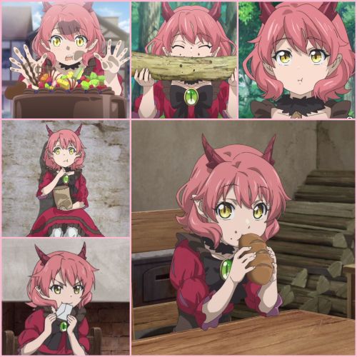 funimation:She proteccShe attaccBut firstShe snacc [via Kemono Michi: Rise Up] I voice this girl in 