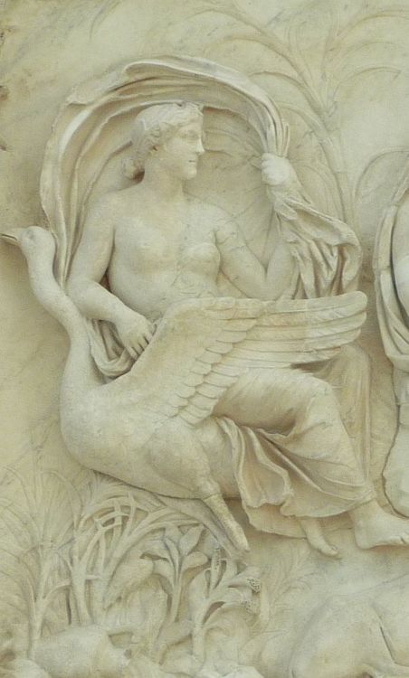 Ara Pacis Augustae - Panel of TellusThere has been a lot of speculation on identity of seated goddes