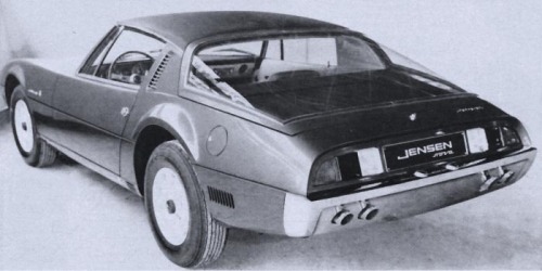 Jensen Nova, 1967, by Vignale. Alfredo Vignale’s proposal for a replacement for Jensen&rs