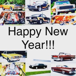 u-musclecars:  Happy New Year !!! 🎆 🎆🎆🎆🎆🎆🎆🎆🎆 #ford #chevy #mopar #pontiac #mustang #camaro #chevelle #corvette #charger #challenger #musclecar #hotrod #v8 #race #car #classic #vintage #american